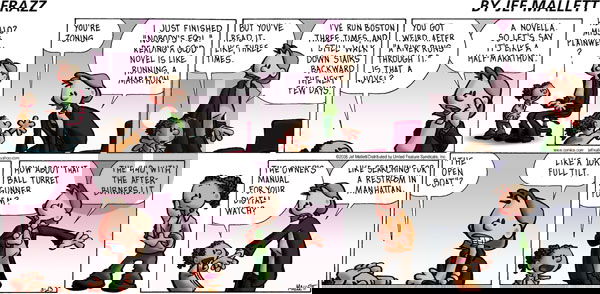 Frazz on Sunday March 23, 2008 Comic Strip