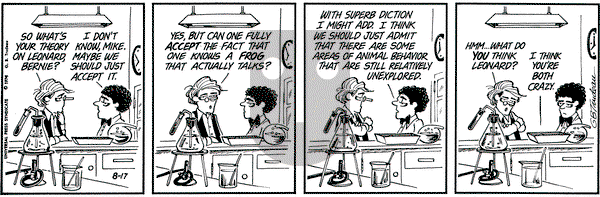Doonesbury on Saturday August 17, 1974 Comic Strip