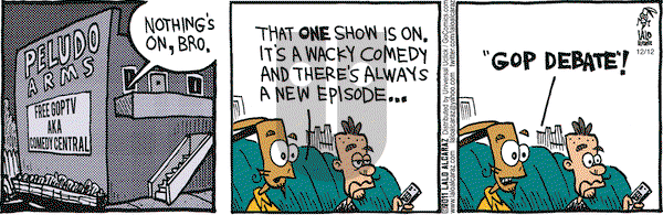La Cucaracha on Monday December 12, 2011 Comic Strip