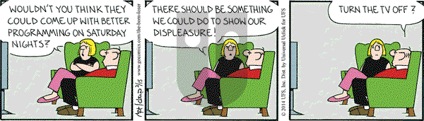 The Born Loser on Saturday February 15, 2014 Comic Strip