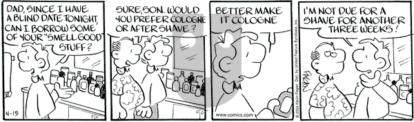 Drabble on Friday April 16, 2004 Comic Strip