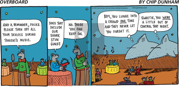 Overboard on Sunday August 5, 2018 Comic Strip