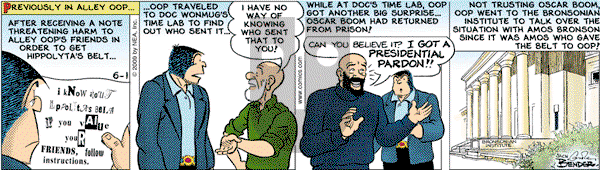 Alley Oop on Monday June 1, 2009 Comic Strip