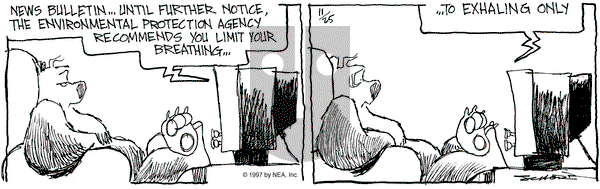 The Grizzwells on Tuesday November 25, 1997 Comic Strip