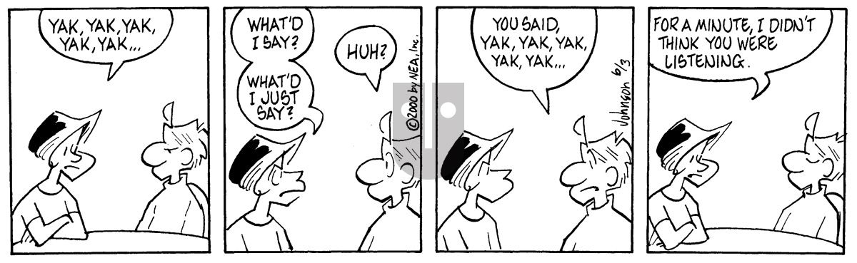 Arlo and Janis - Saturday June 3, 2000 Comic Strip