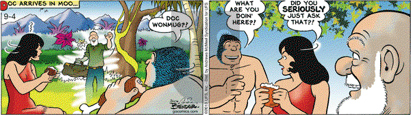 Alley Oop on Tuesday September 4, 2018 Comic Strip