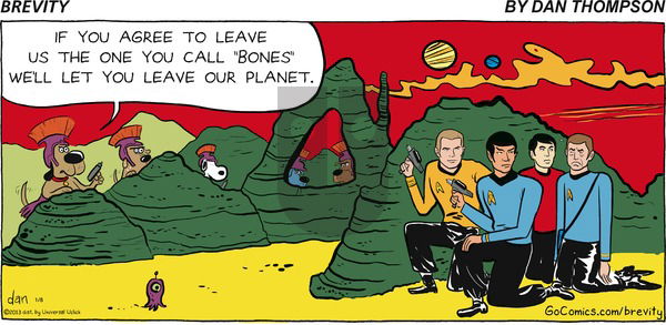 Brevity on Sunday January 8, 2017 Comic Strip