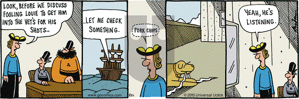 Overboard on Thursday January 22, 2015 Comic Strip