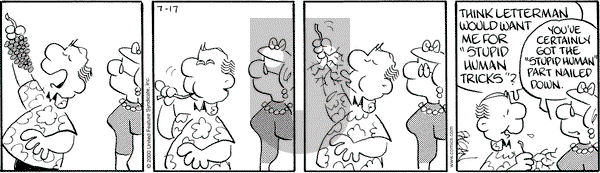 Drabble on Tuesday August 15, 2000 Comic Strip