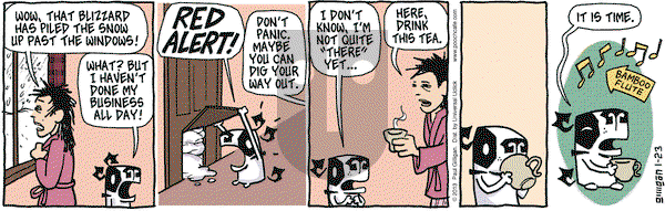 Pooch Cafe on Wednesday January 23, 2013 Comic Strip