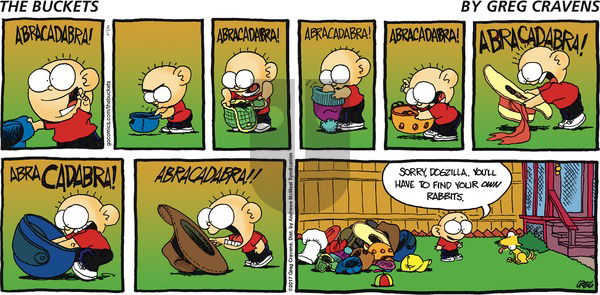 The Buckets on Sunday August 6, 2017 Comic Strip
