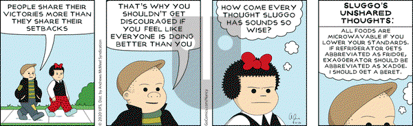 Nancy on Monday September 21, 2020 Comic Strip