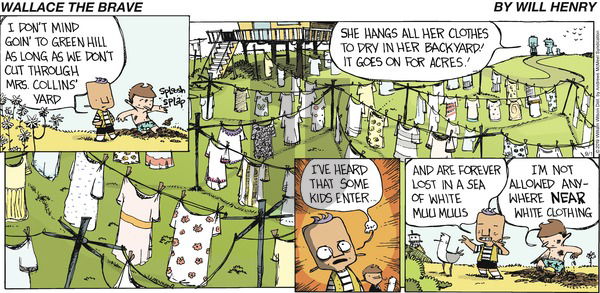Wallace the Brave on Sunday September 1, 2019 Comic Strip