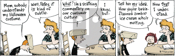 Cul de Sac on Thursday October 17, 2013 Comic Strip