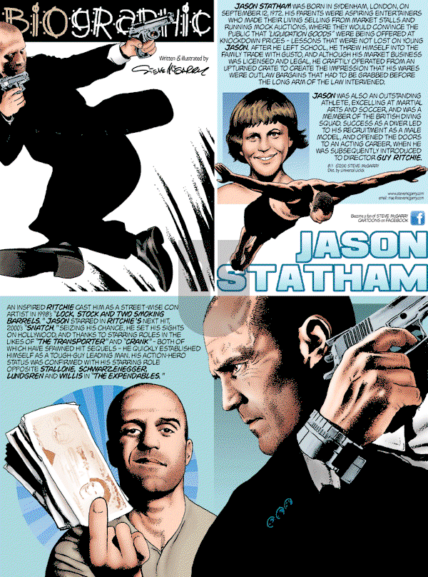 Biographic on Sunday August 1, 2010 Comic Strip