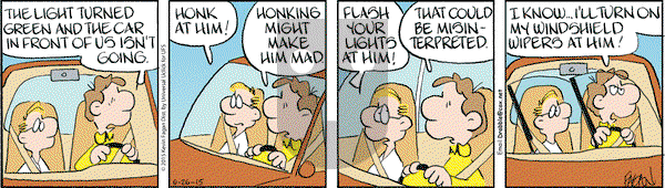 Drabble on Friday June 26, 2015 Comic Strip