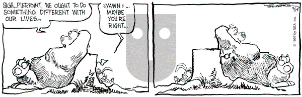 The Grizzwells on Saturday February 15, 1997 Comic Strip