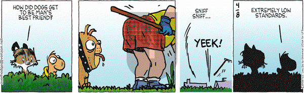 Over the Hedge on Friday April 8, 2016 Comic Strip