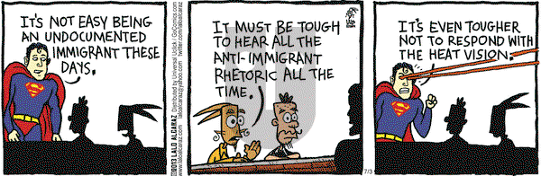 La Cucaracha on Wednesday July 3, 2013 Comic Strip