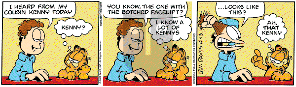 Garfield on Monday October 13, 2008 Comic Strip