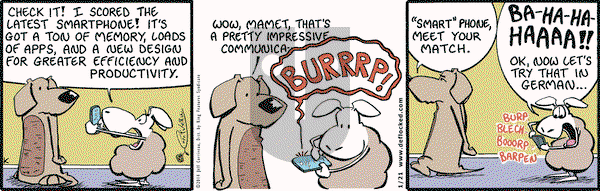 DeFlocked on Tuesday January 21, 2014 Comic Strip