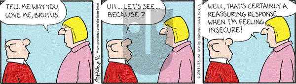 The Born Loser on Friday March 6, 2015 Comic Strip