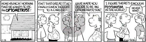 Drabble on Monday February 18, 2008 Comic Strip