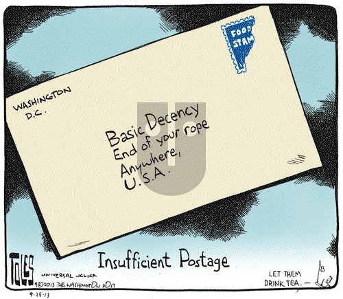Tom Toles on Wednesday September 25, 2013 Comic Strip
