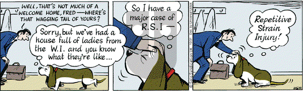 Fred Basset on Thursday October 31, 2013 Comic Strip