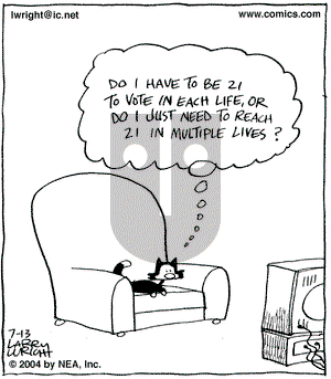 Kit 'N' Carlyle on Tuesday July 13, 2004 Comic Strip