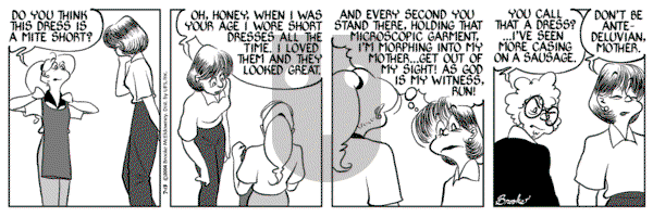 9 Chickweed Lane on Tuesday July 13, 2004 Comic Strip