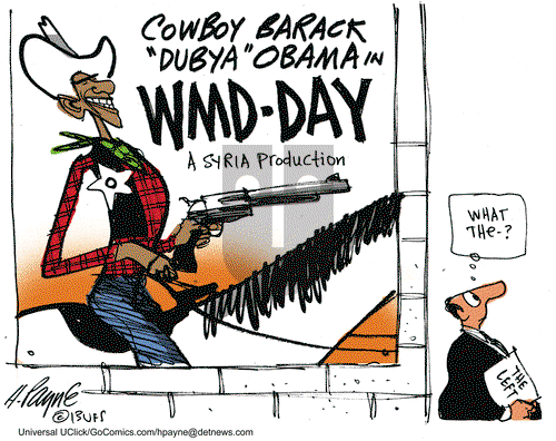 Henry Payne on Thursday September 5, 2013 Comic Strip