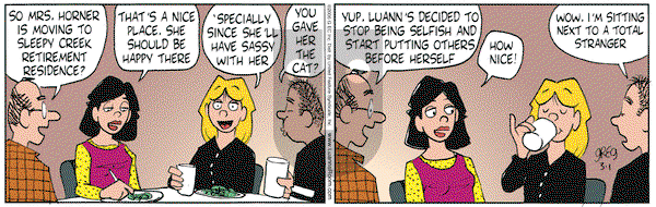 Luann on Wednesday March 1, 2006 Comic Strip