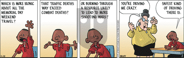 Frazz on Tuesday May 28, 2019 Comic Strip