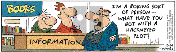 Frank and Ernest on Tuesday March 14, 2006 Comic Strip