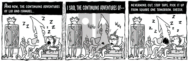 Lio on Saturday April 22, 2017 Comic Strip