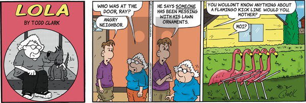 Lola on Sunday August 6, 2017 Comic Strip