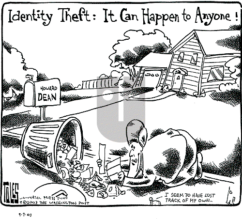 Tom Toles - Sunday September 7, 2003 Comic Strip