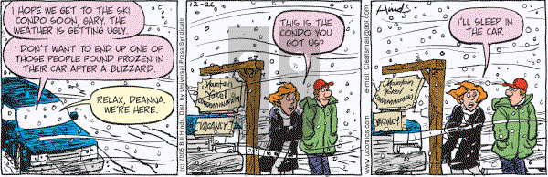 Cleats - Monday December 26, 2005 Comic Strip