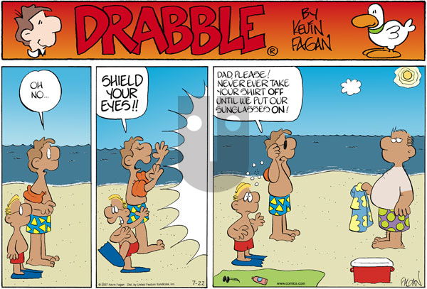 Drabble on Sunday July 22, 2007 Comic Strip