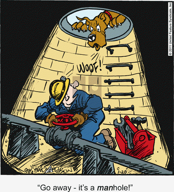 Marmaduke on Thursday January 20, 2011 Comic Strip