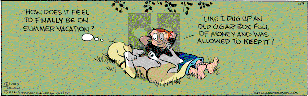 Red and Rover on Wednesday June 19, 2013 Comic Strip