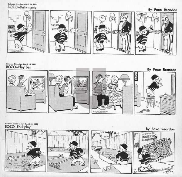 Bozo on Thursday February 20, 2025 Comic Strip