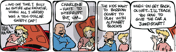 JumpStart on Thursday February 6, 2014 Comic Strip