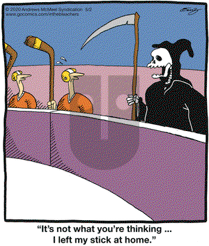 In the Bleachers on Saturday May 2, 2020 Comic Strip