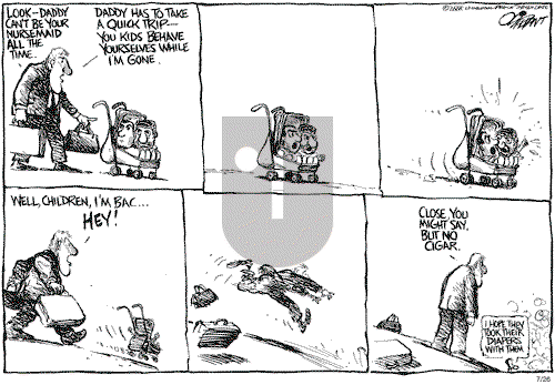 Pat Oliphant on Monday September 4, 2000 Comic Strip