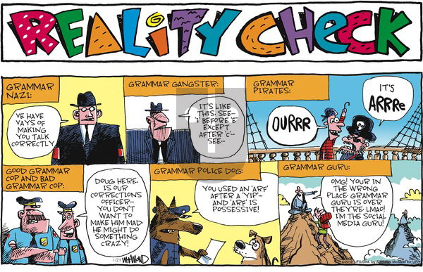 Reality Check on Sunday January 27, 2019 Comic Strip