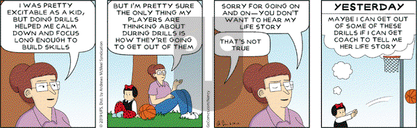 Nancy on Wednesday June 19, 2019 Comic Strip