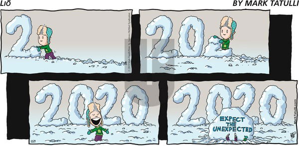 Lio on Sunday December 29, 2019 Comic Strip