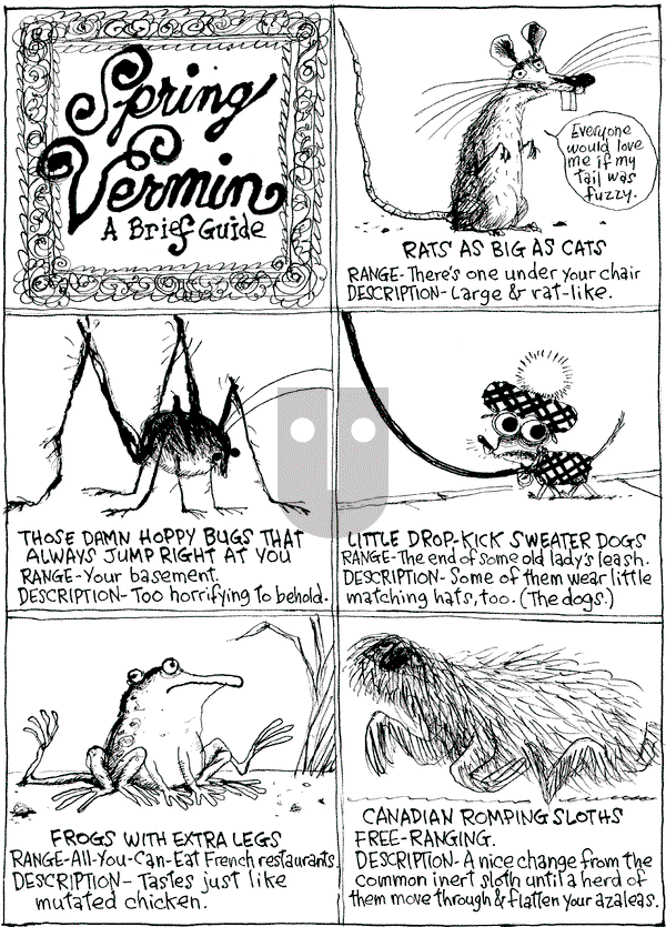 Richard's Poor Almanac on Friday May 9, 2014 Comic Strip